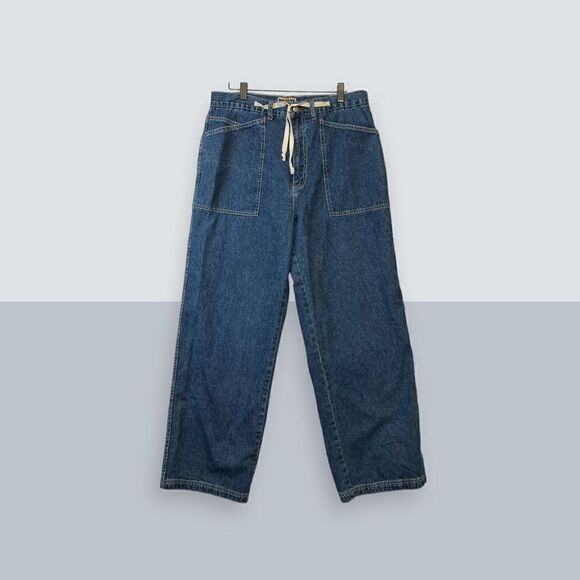 Forenza Denim - Forenza Womens baggy Jnco style wide leg Pockets Vintage Denim 16